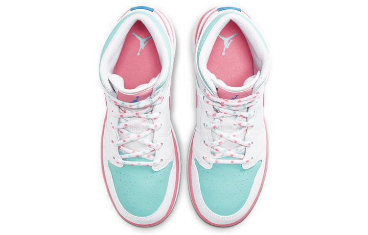 AIR JORDAN 1 MID GS DIGITAL PINK