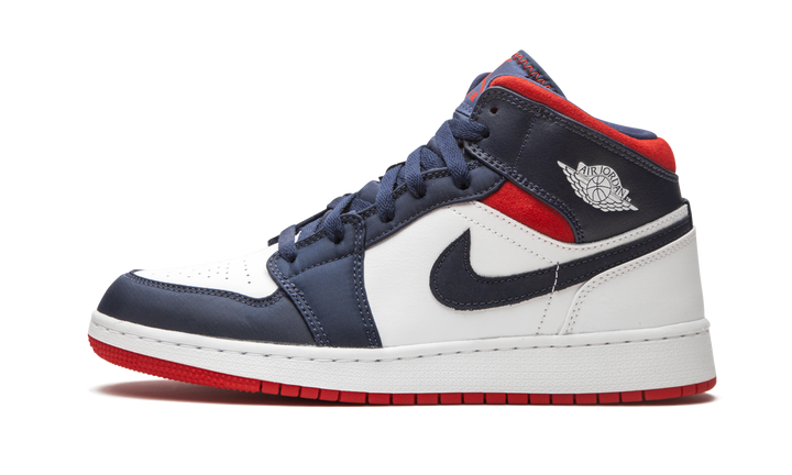 AIR JORDAN 1 MID GS OLYMPIC