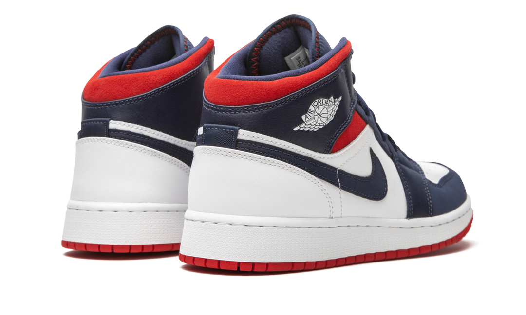 AIR JORDAN 1 MID GS OLYMPIC