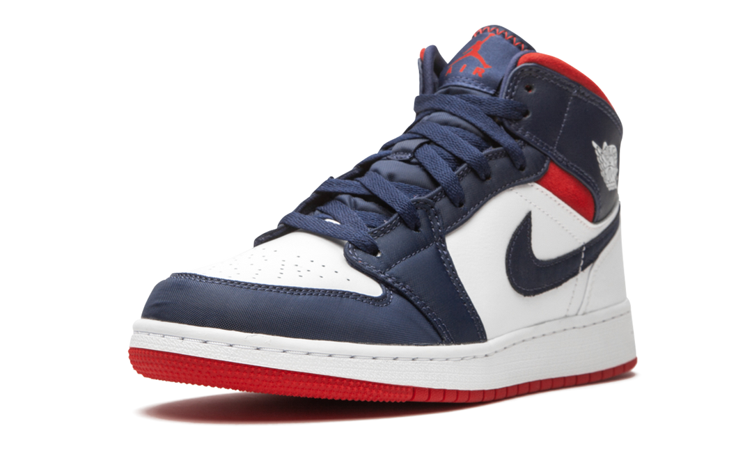 AIR JORDAN 1 MID GS OLYMPIC