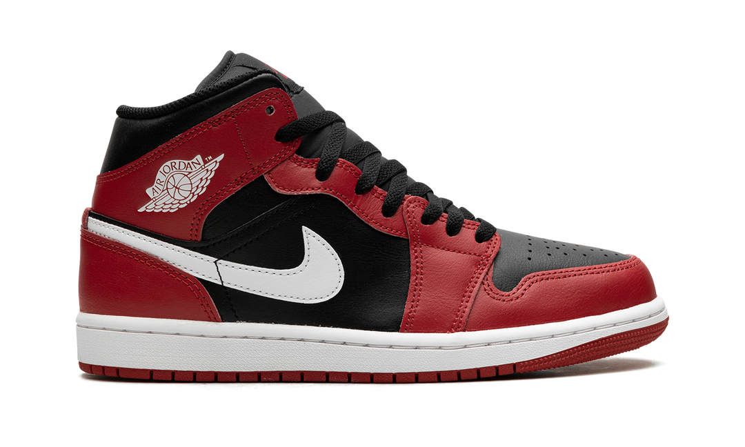 AIR JORDAN 1 MID GYM RED BLACK WHITE (2024)