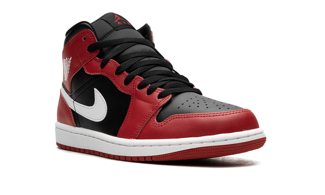 AIR JORDAN 1 MID GYM RED BLACK WHITE (2024)