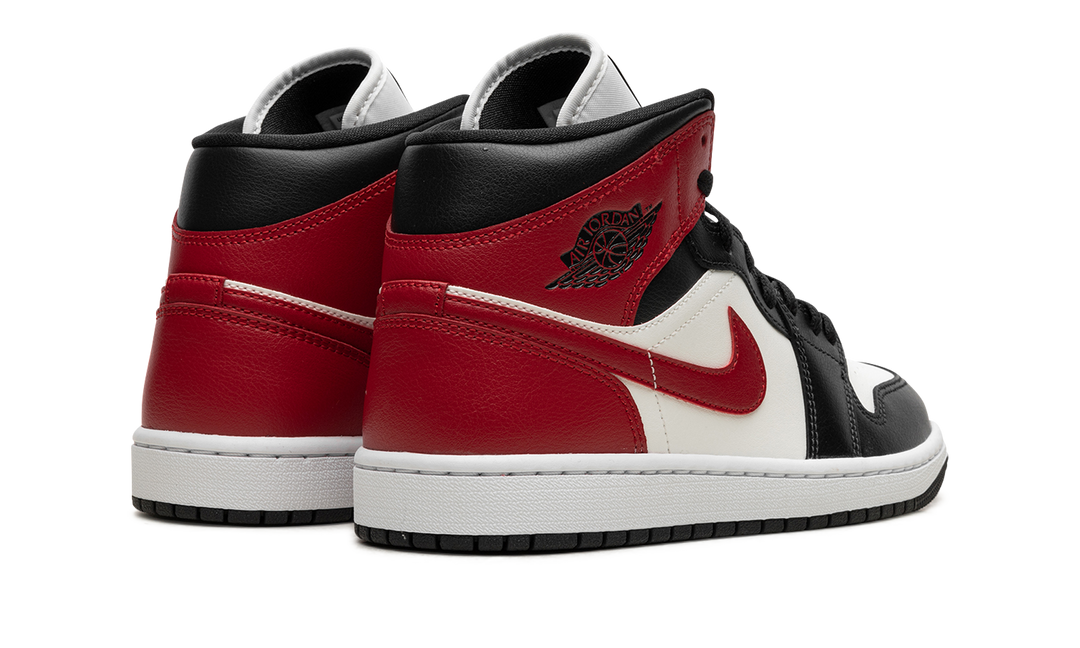 AIR JORDAN 1 MID GYM RED OFF NOIR WOMENS