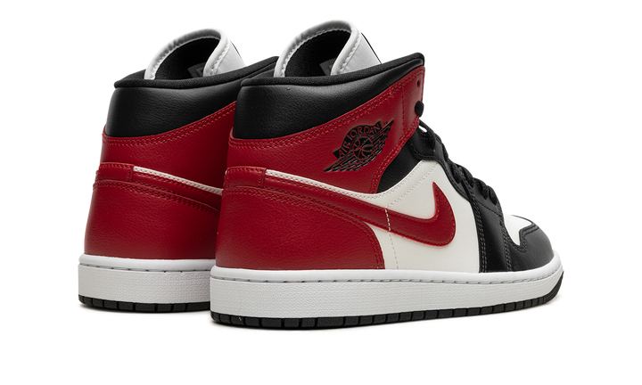 AIR JORDAN 1 MID GYM RED OFF NOIR WOMENS