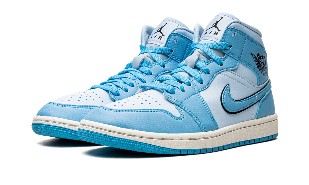 AIR JORDAN 1 MID ICE BLUE WOMENS