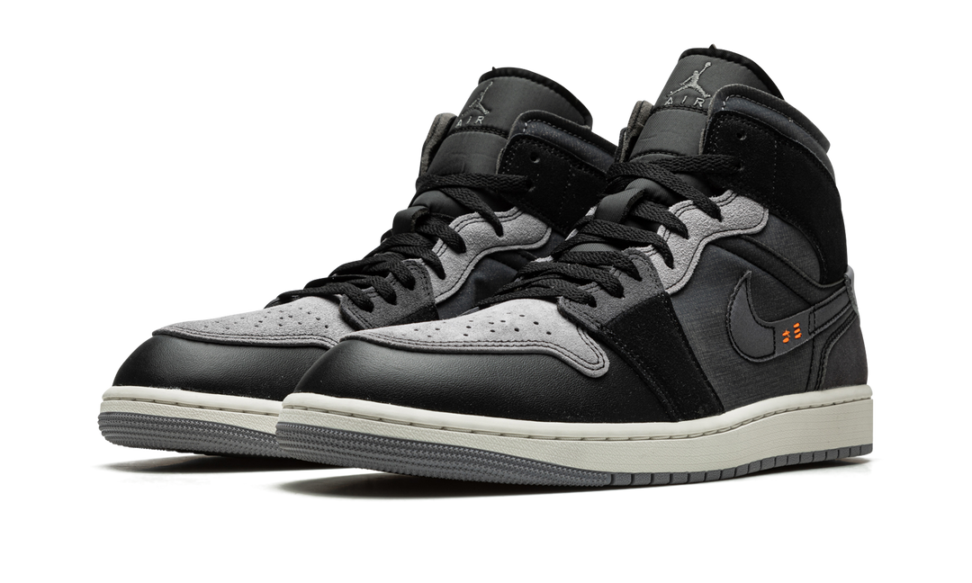 AIR JORDAN 1 MID INSIDE OUT BLACK