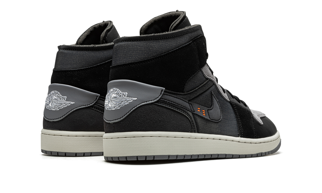AIR JORDAN 1 MID INSIDE OUT BLACK