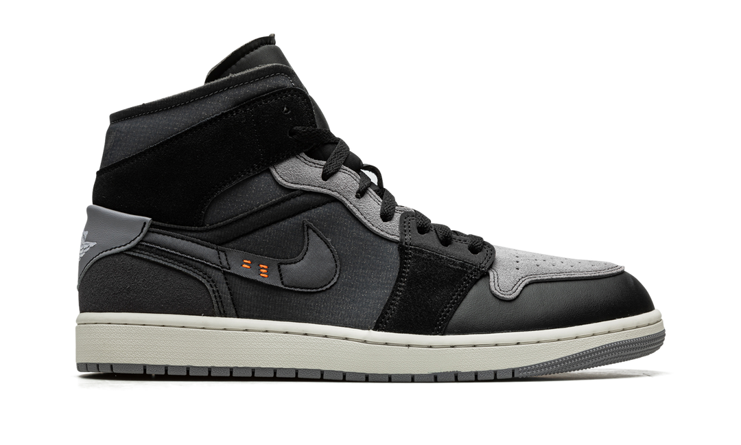 AIR JORDAN 1 MID INSIDE OUT BLACK