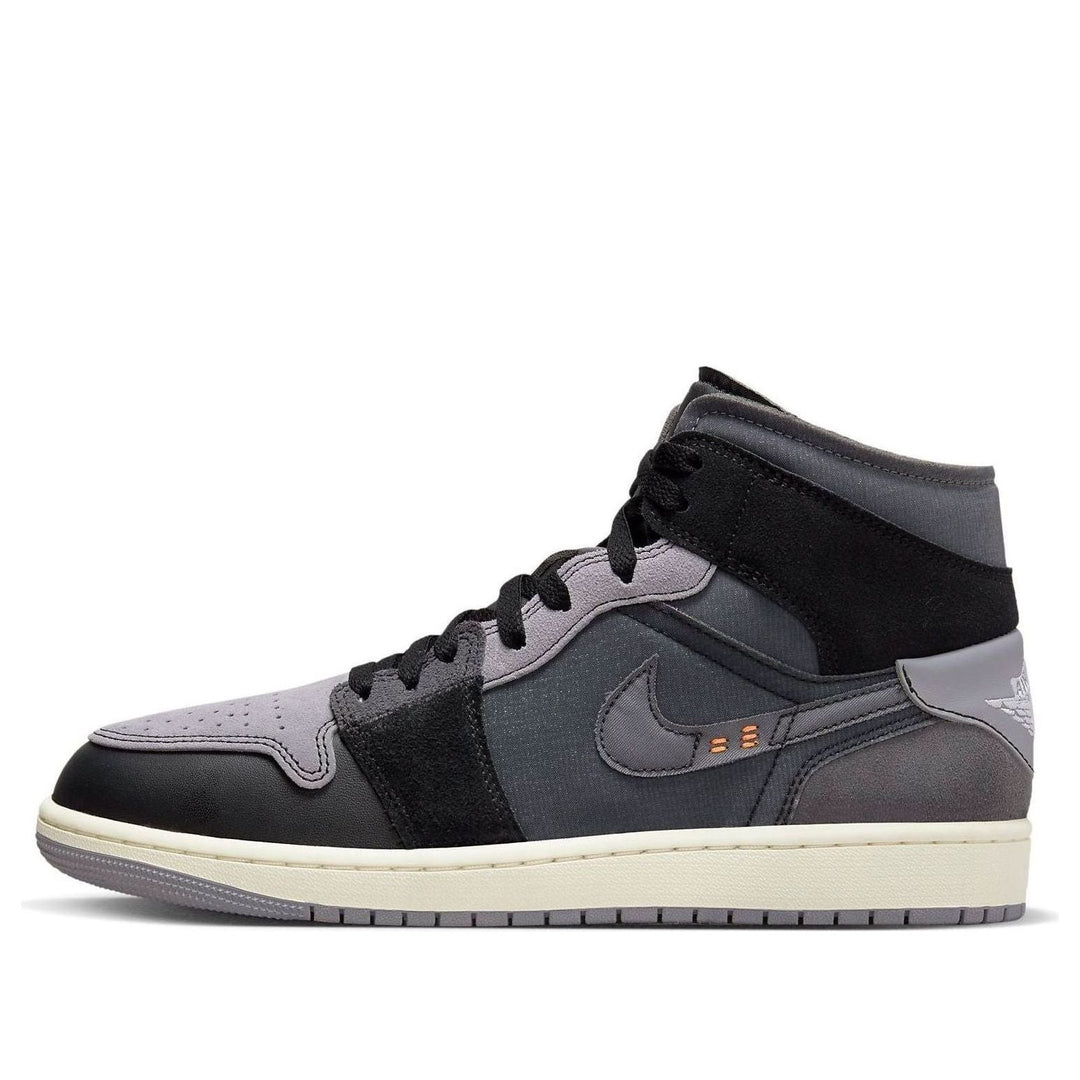 AIR JORDAN 1 MID INSIDE OUT BLACK