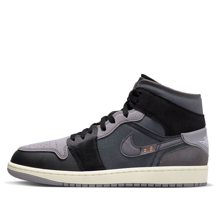 AIR JORDAN 1 MID INSIDE OUT BLACK