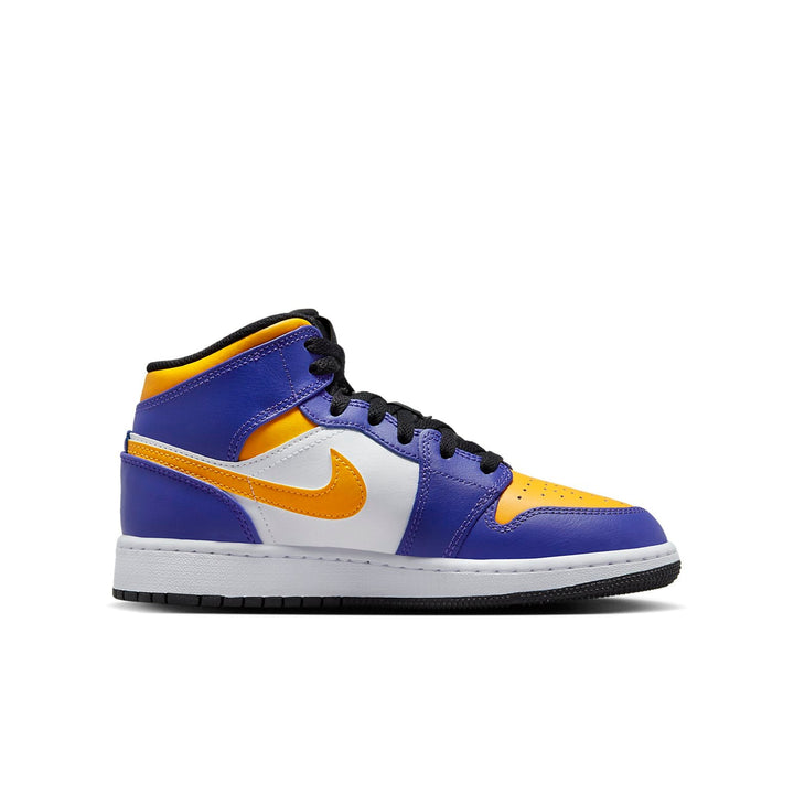 AIR JORDAN 1 MID LAKERS GS