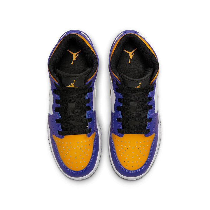AIR JORDAN 1 MID LAKERS GS