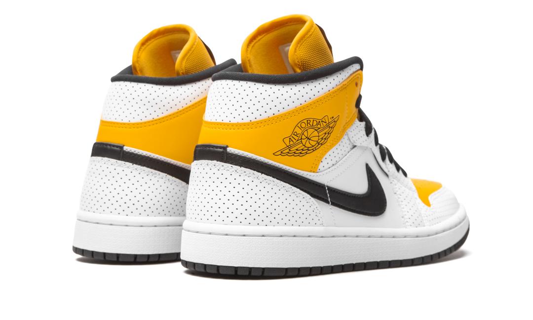 AIR JORDAN 1 MID LASER ORANGE WOMENS