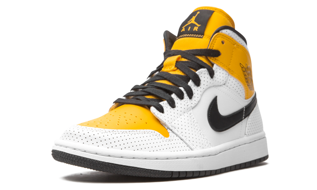 AIR JORDAN 1 MID LASER ORANGE WOMENS
