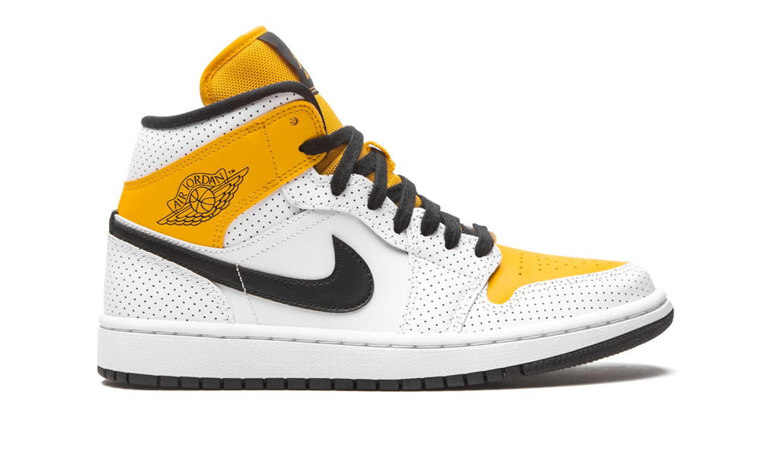 AIR JORDAN 1 MID LASER ORANGE WOMENS