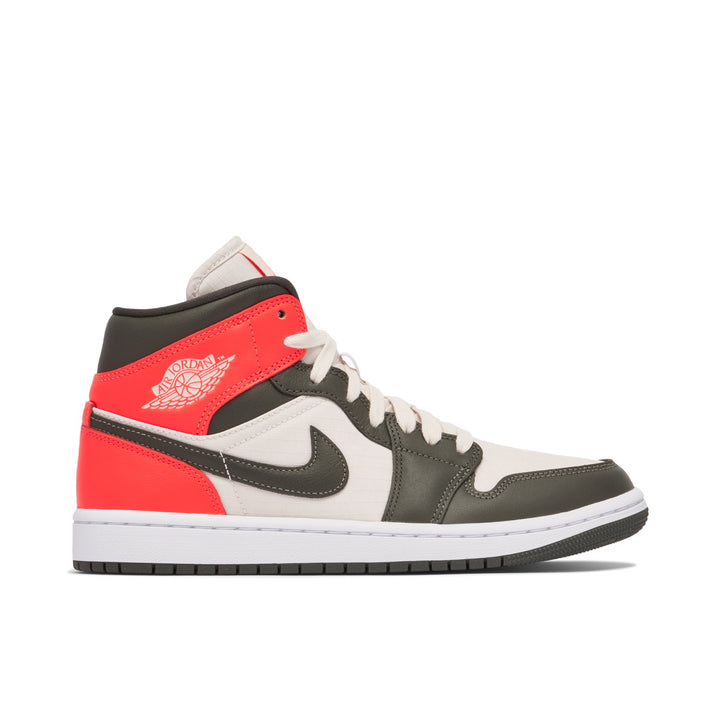 AIR JORDAN 1 MID LIGHT OREWOOD BROWN WOMENS