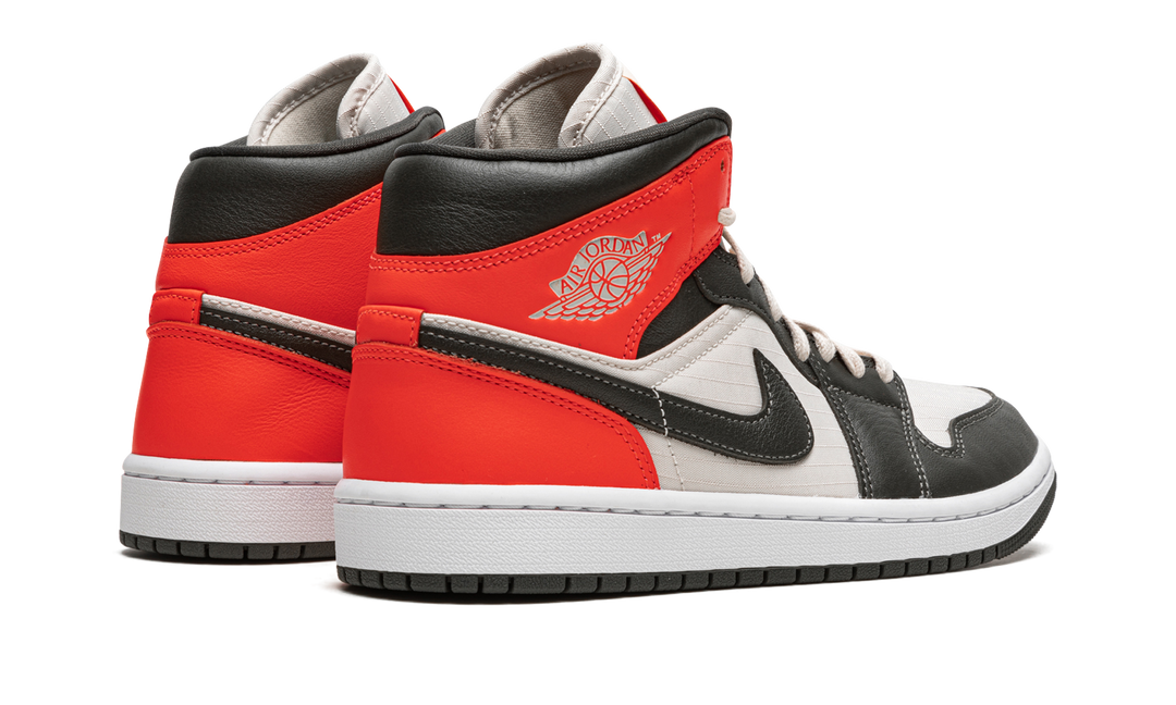 AIR JORDAN 1 MID LIGHT OREWOOD BROWN WOMENS
