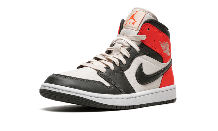 AIR JORDAN 1 MID LIGHT OREWOOD BROWN WOMENS