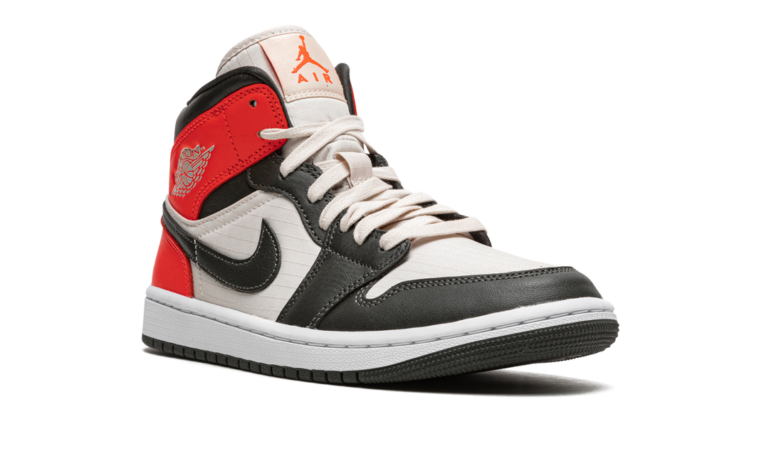 AIR JORDAN 1 MID LIGHT OREWOOD BROWN WOMENS
