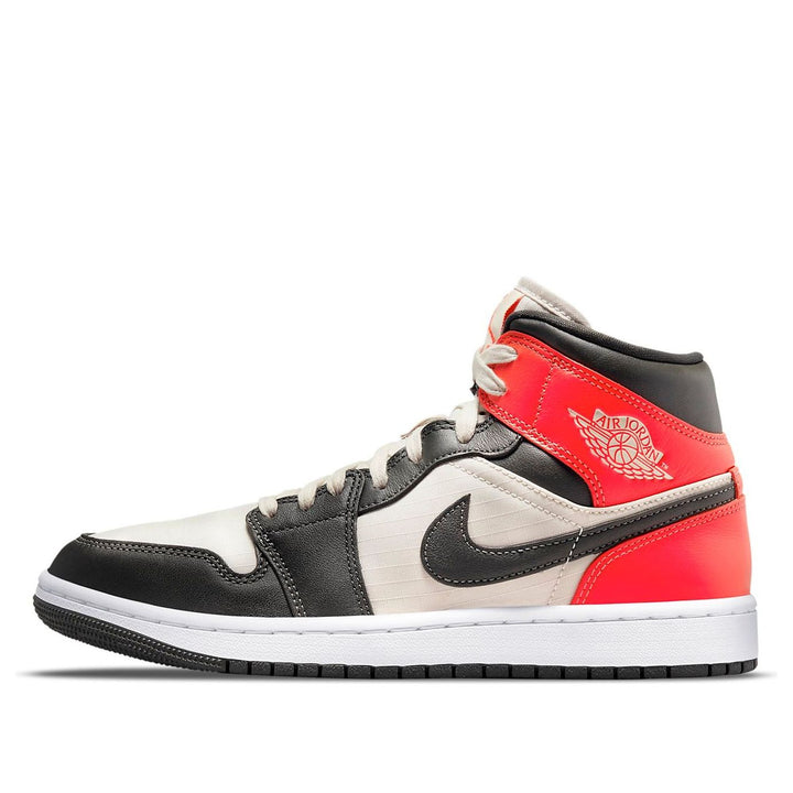 AIR JORDAN 1 MID LIGHT OREWOOD BROWN WOMENS