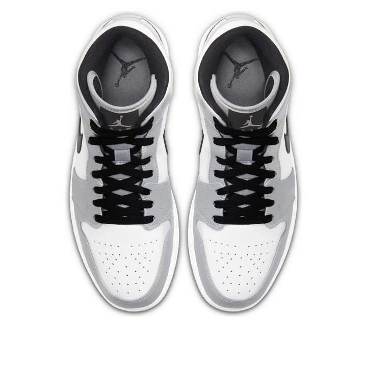 AIR JORDAN 1 MID LIGHT SMOKE GREY