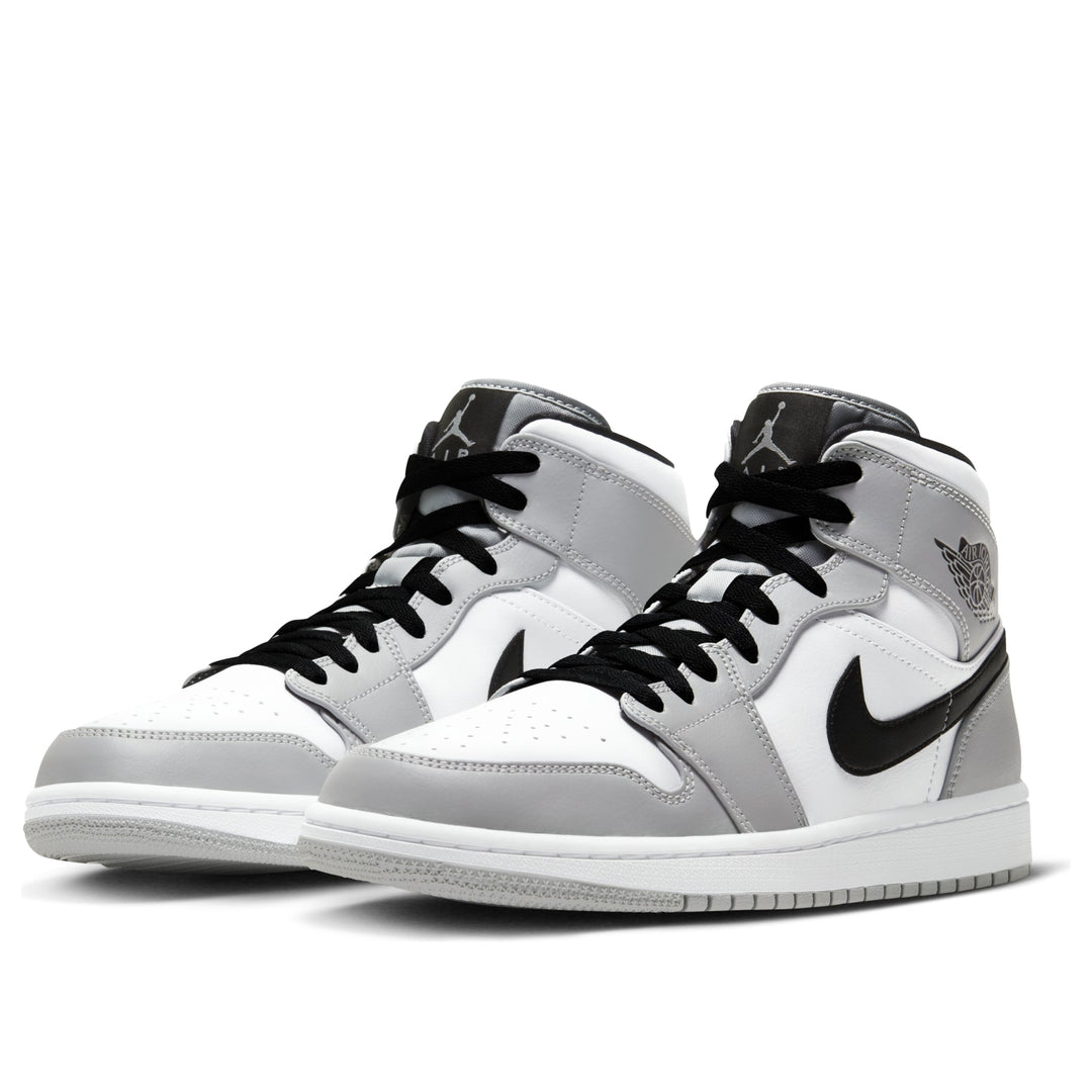 AIR JORDAN 1 MID LIGHT SMOKE GREY