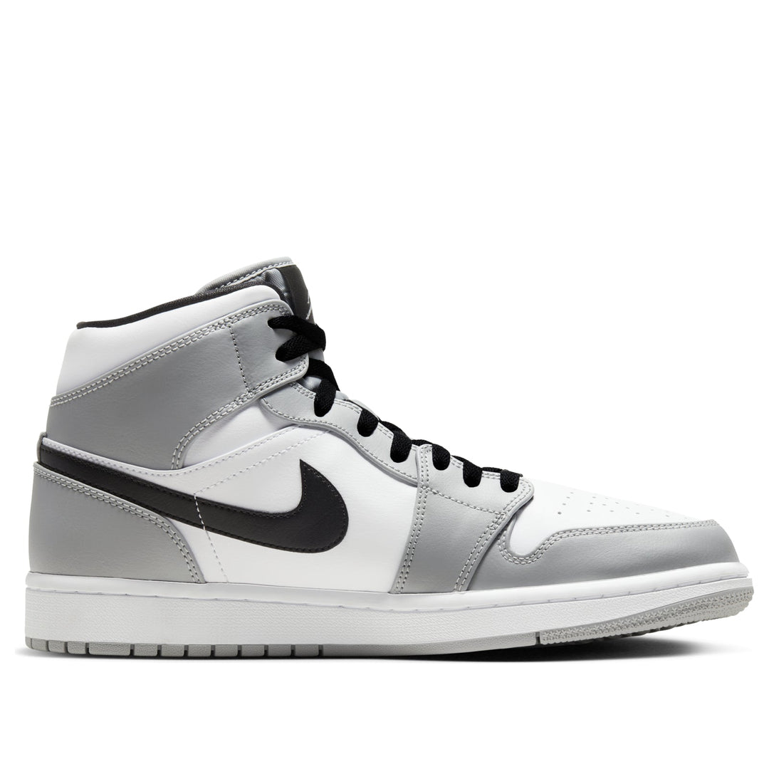 AIR JORDAN 1 MID LIGHT SMOKE GREY