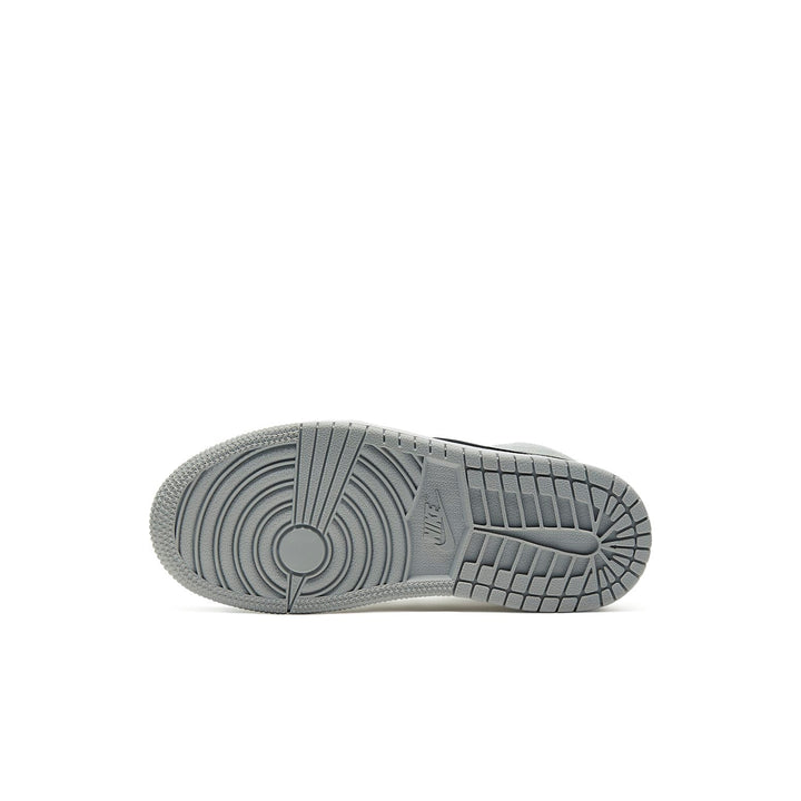 AIR JORDAN 1 MID LIGHT SMOKE GREY PS