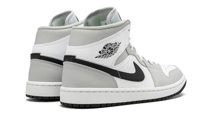 AIR JORDAN 1 MID LIGHT SMOKE GREY WOMENS