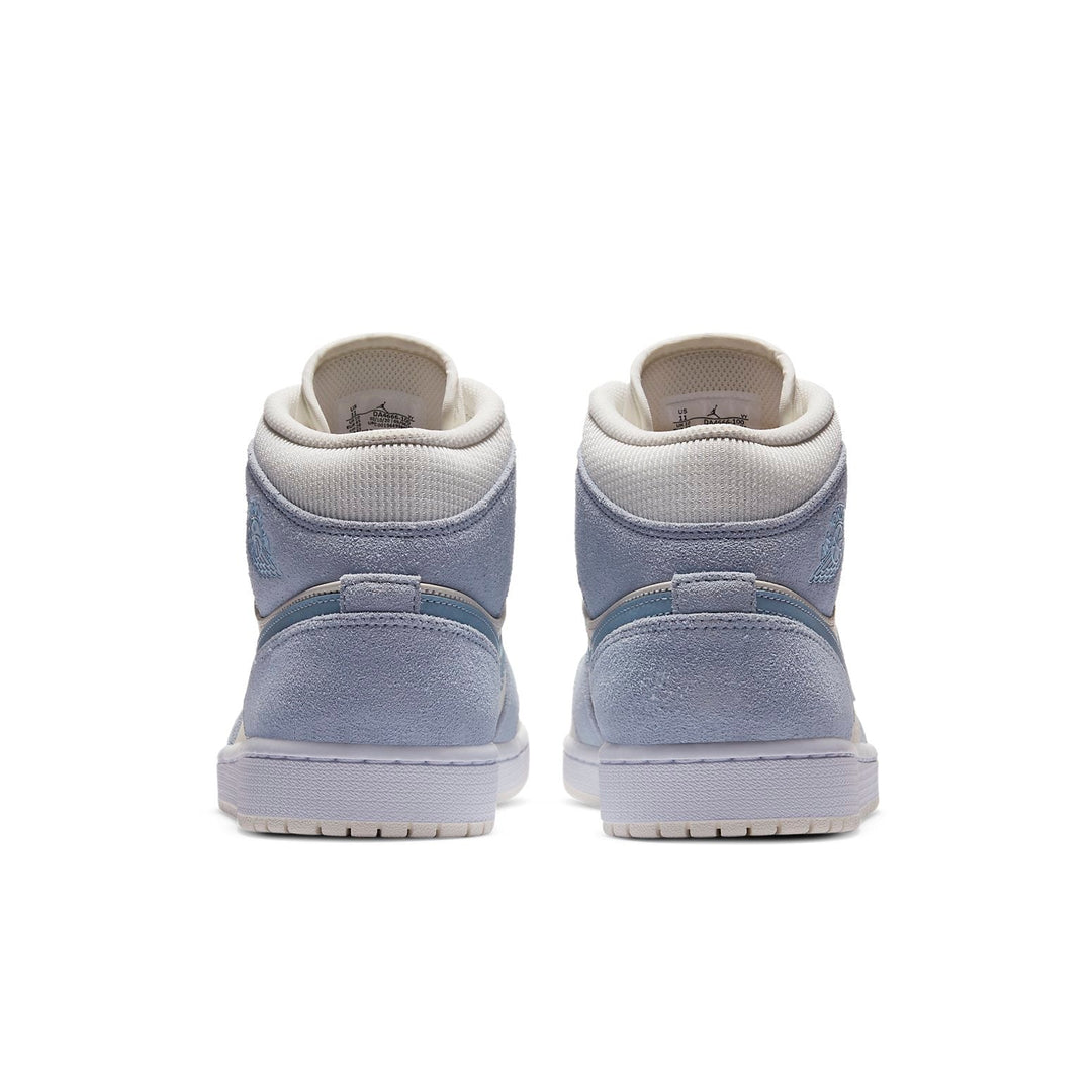 AIR JORDAN 1 MID MIXED TEXTURES BLUE