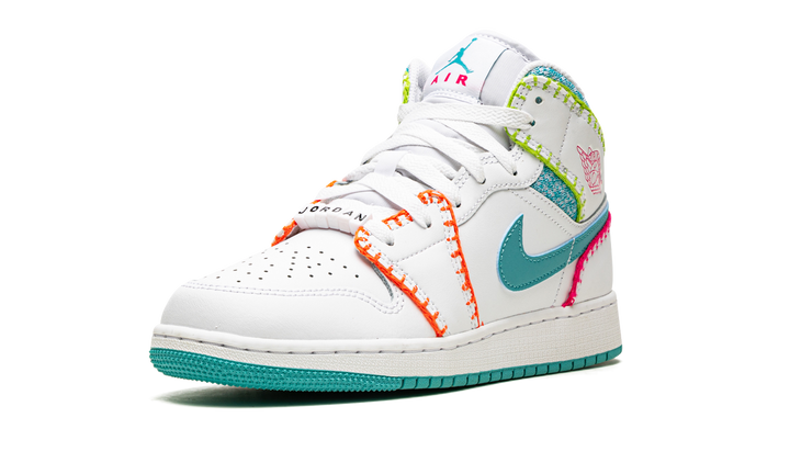 AIR JORDAN 1 MID MULTI KNIT GS