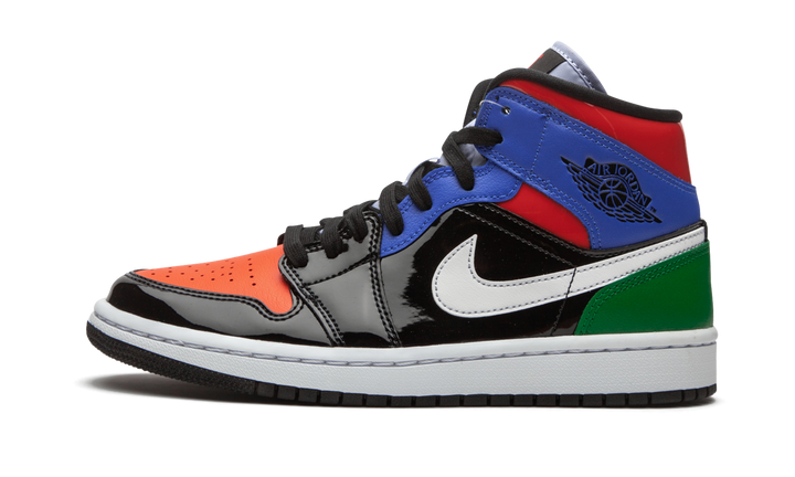 AIR JORDAN 1 MID MULTI PATENT WOMENS