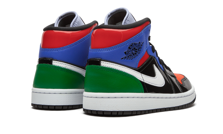 AIR JORDAN 1 MID MULTI PATENT WOMENS
