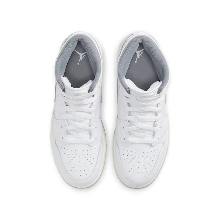 AIR JORDAN 1 MID NEUTRAL GREY GS