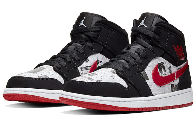 AIR JORDAN 1 MID NEWSPAPER AIR TIMES