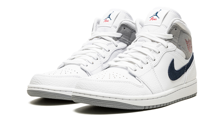 AIR JORDAN 1 MID PARIS WHITE
