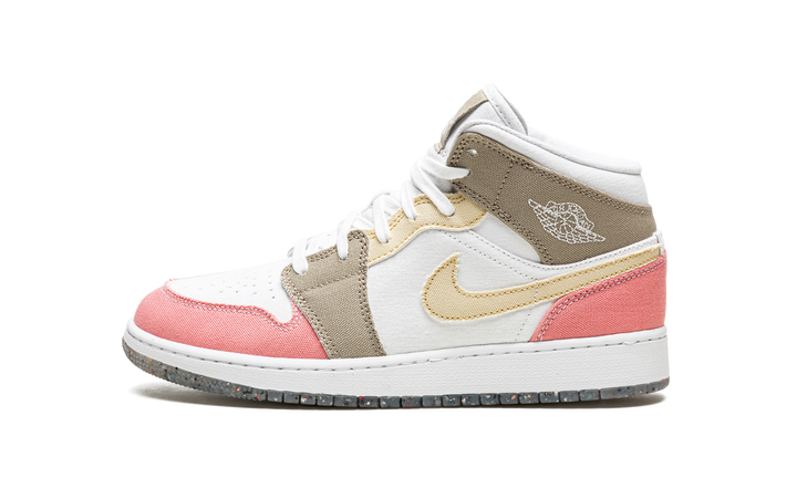 AIR JORDAN 1 MID PASTEL GRIND GS