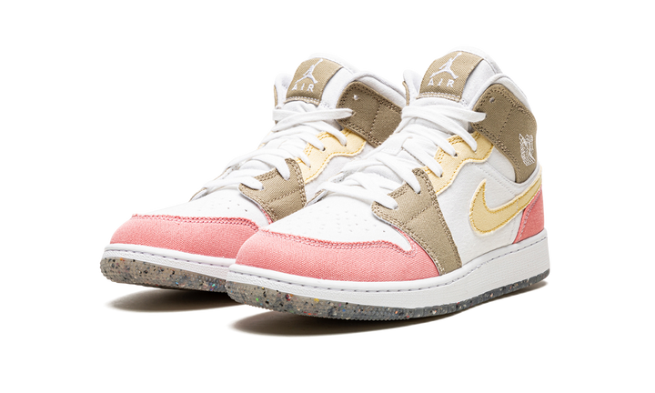 AIR JORDAN 1 MID PASTEL GRIND GS