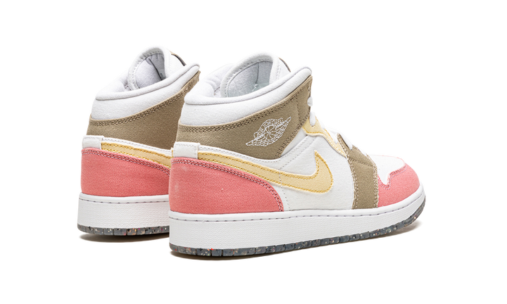 AIR JORDAN 1 MID PASTEL GRIND GS