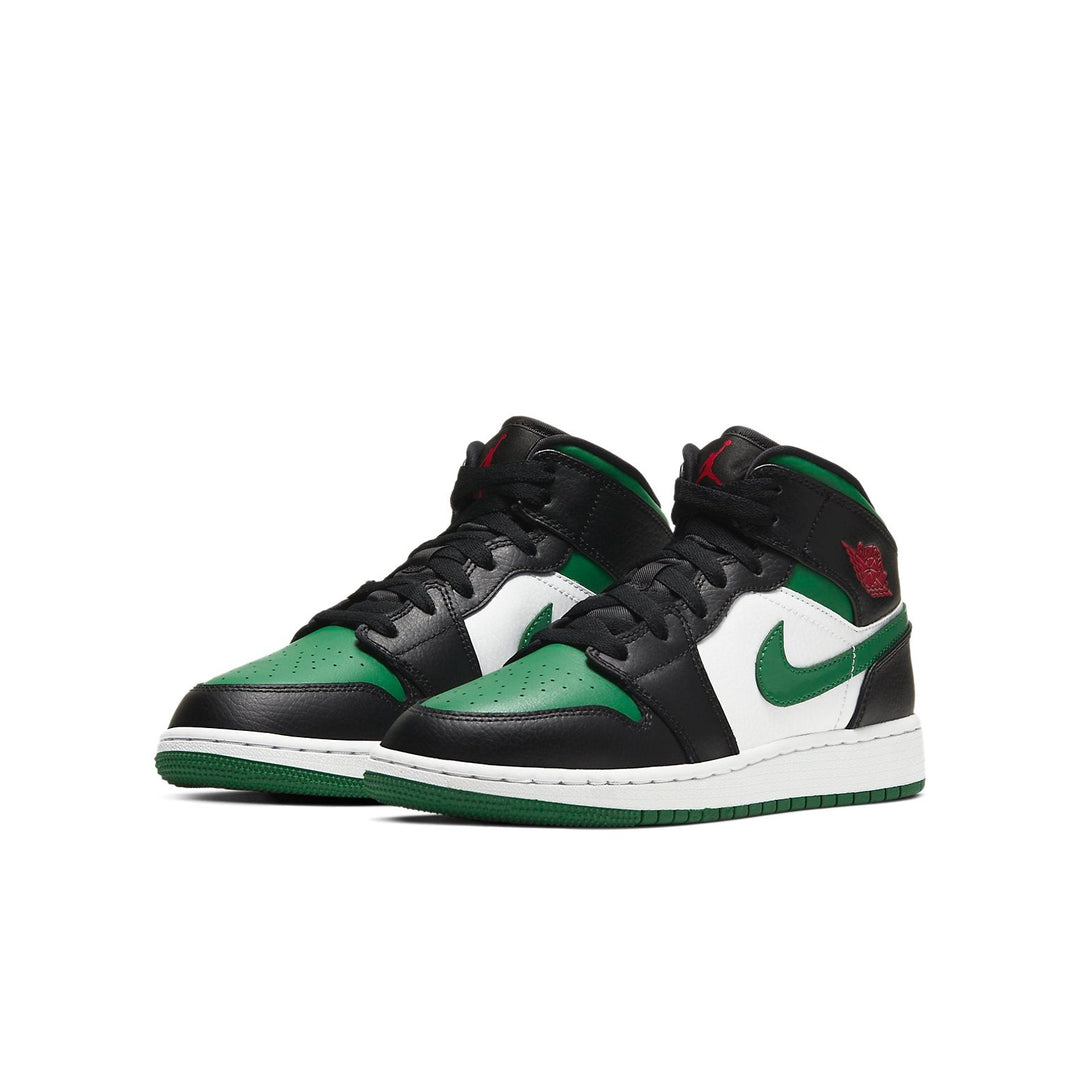 AIR JORDAN 1 MID PINE GREEN GS