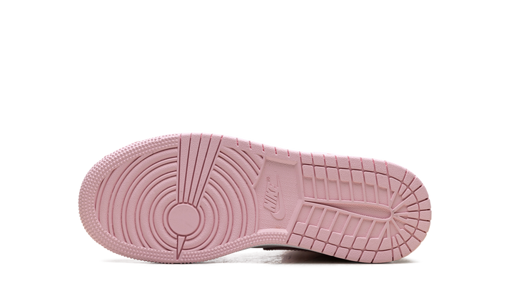 AIR JORDAN 1 MID PINK FOAM FIRE RED GS