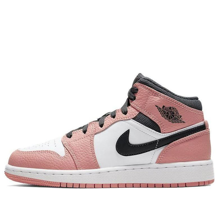 AIR JORDAN 1 MID PINK QUARTZ GS