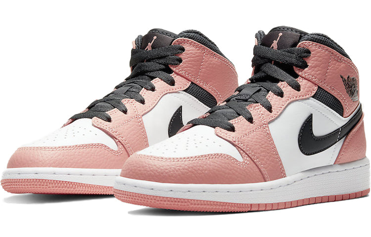 AIR JORDAN 1 MID PINK QUARTZ GS