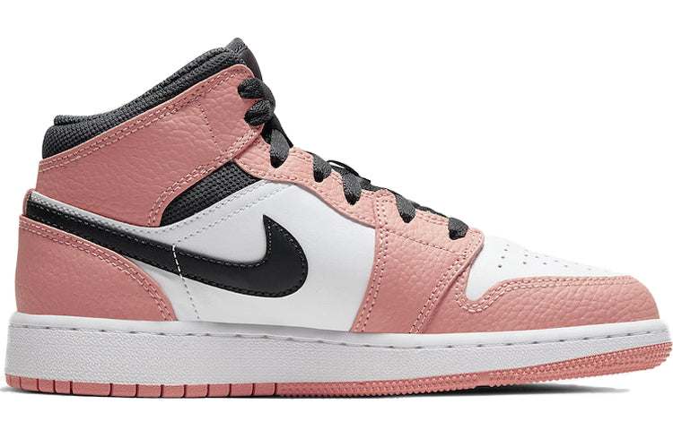 AIR JORDAN 1 MID PINK QUARTZ GS