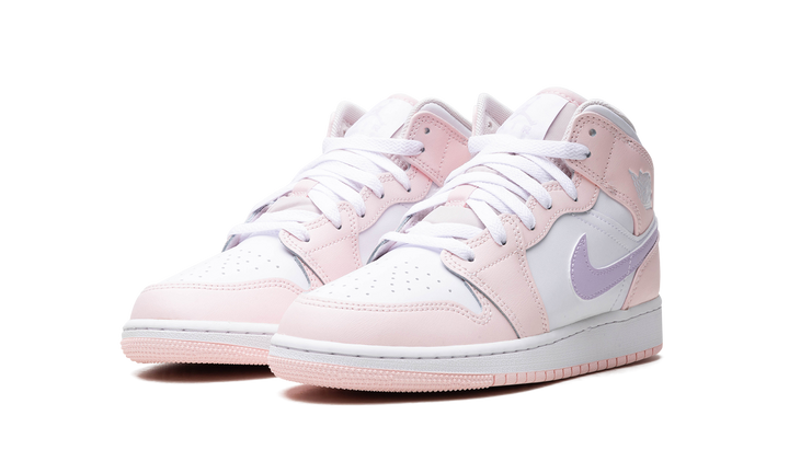 AIR JORDAN 1 MID PINK WASH GS