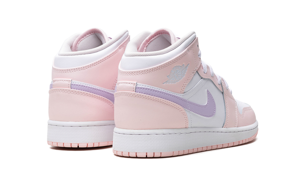 AIR JORDAN 1 MID PINK WASH GS