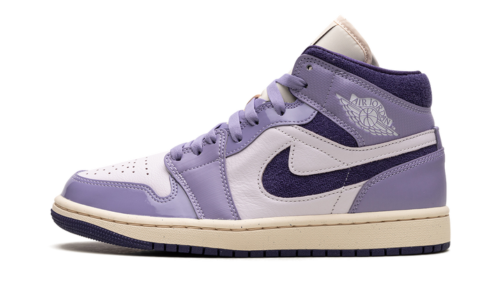 AIR JORDAN 1 MID PURPLE CHENILLE WOMENS