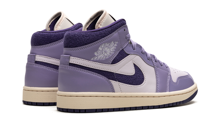 AIR JORDAN 1 MID PURPLE CHENILLE WOMENS