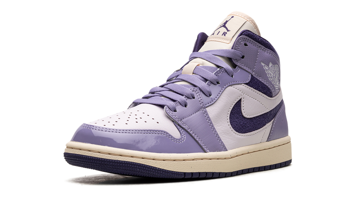 AIR JORDAN 1 MID PURPLE CHENILLE WOMENS