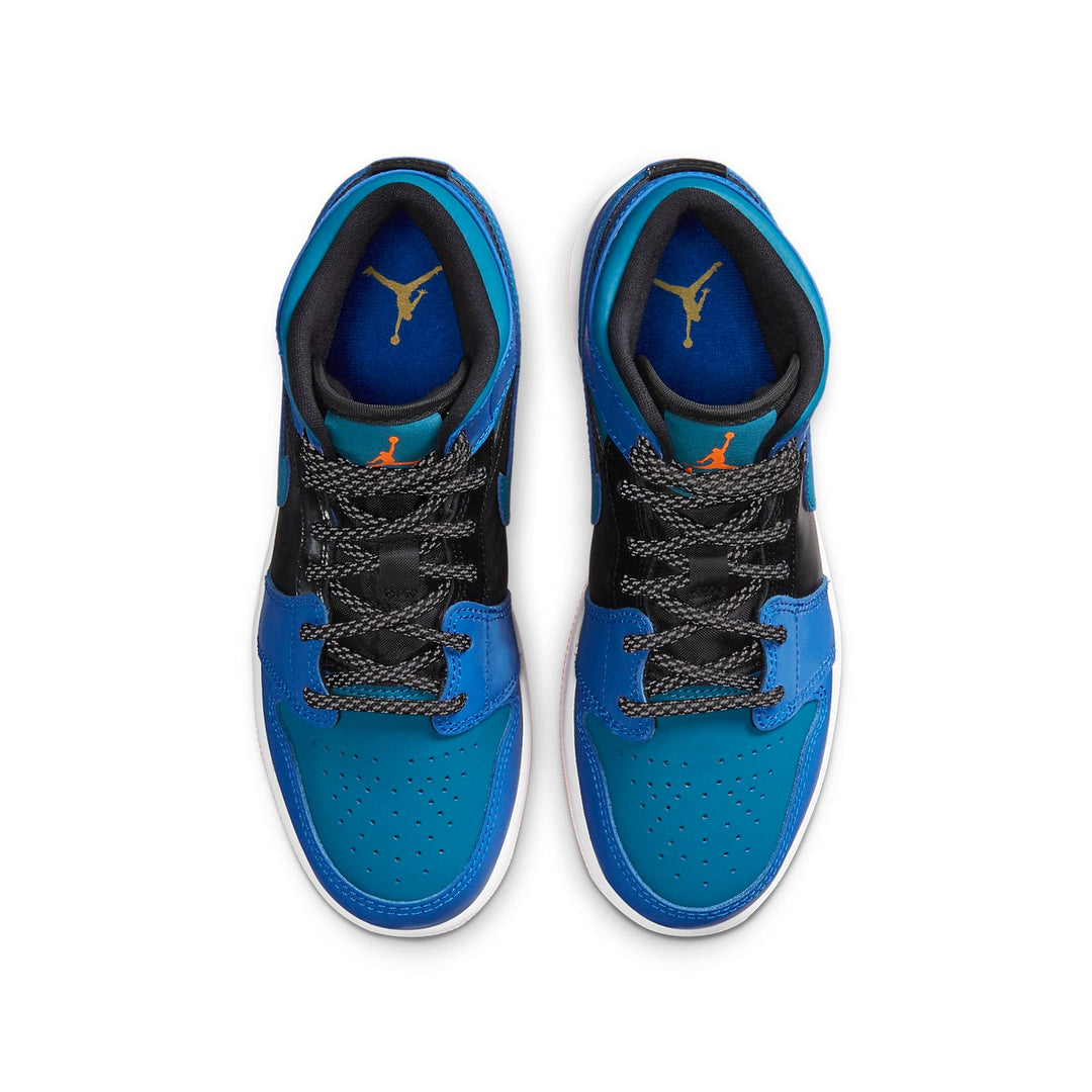 AIR JORDAN 1 MID RACER BLUE GS
